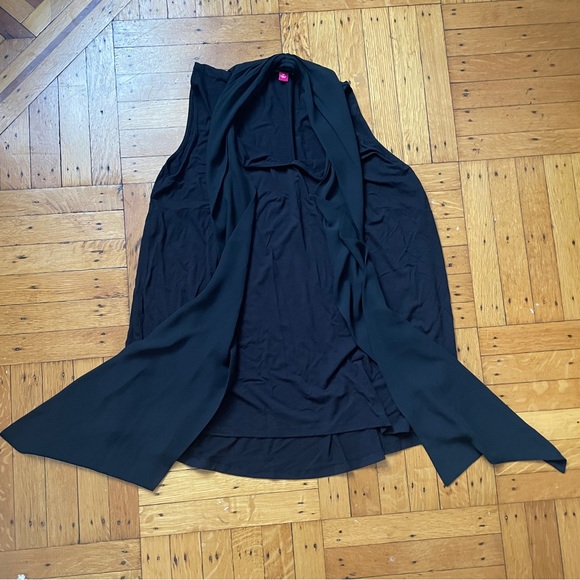 Vince Camuto Sleeveless Top with Attached Sash - Picture 1 of 9